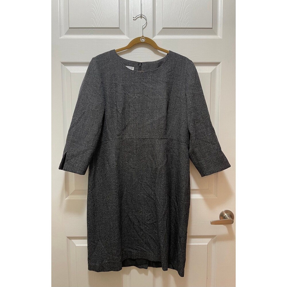 Vintage Pendleton Women's Dress 16 Petite 100% Virgin Wool Made in USA